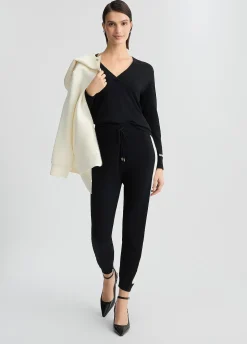 Pantaloni jogging in maglia