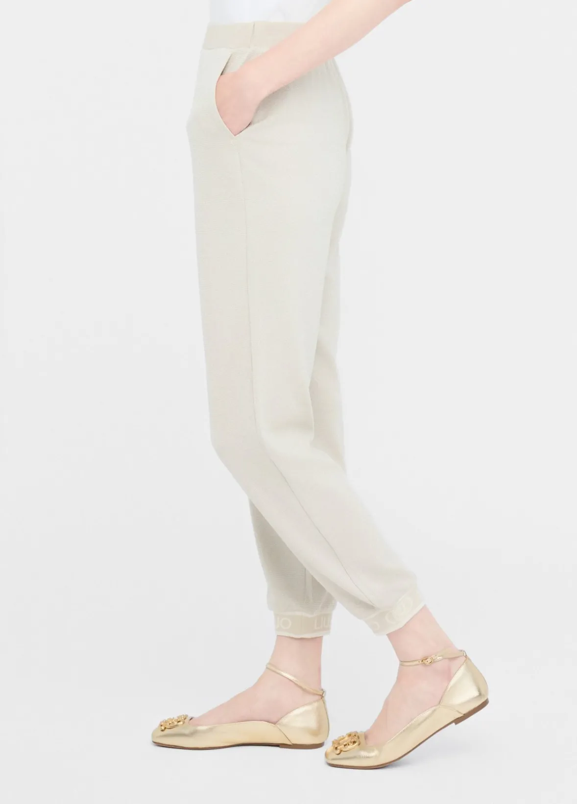 Pantaloni jogging lurex®