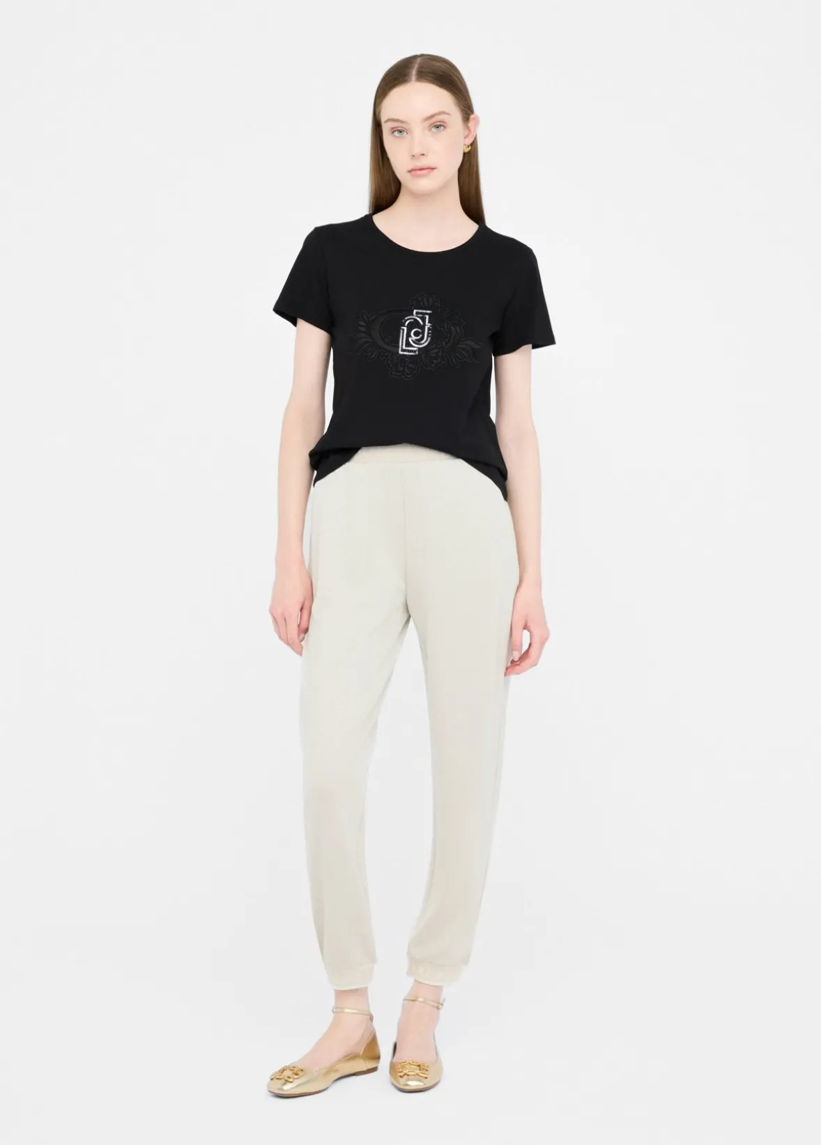 Pantaloni jogging lurex®