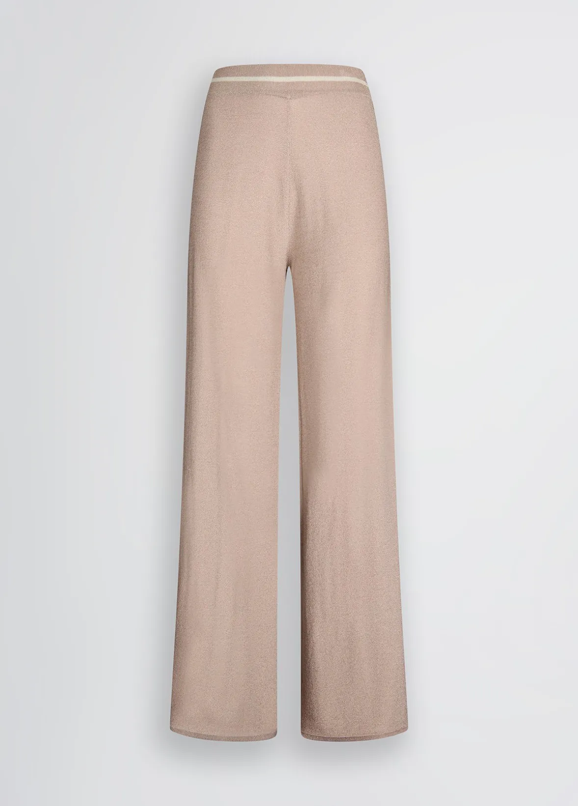 Pantaloni larghi in lurex®