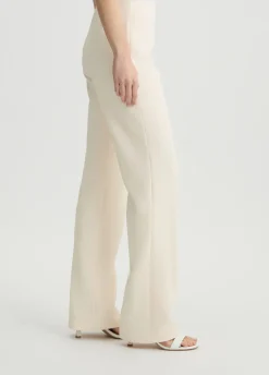 Pantaloni lunghi in crêpe