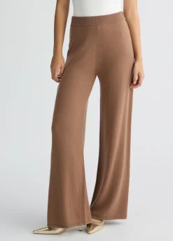 Pantaloni lunghi in maglia