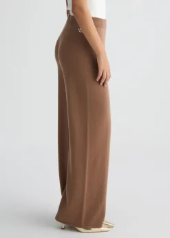 Pantaloni lunghi in maglia
