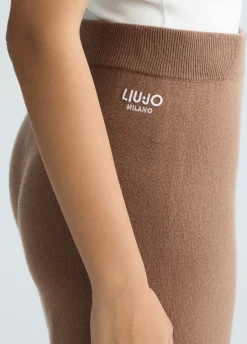 Pantaloni lunghi in maglia