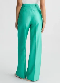 Pantaloni lunghi in shantung