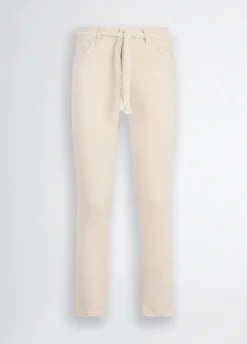 Pantaloni skinny con cintura