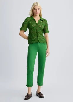 Pantaloni skinny cropped