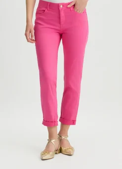 Pantaloni skinny in cotone
