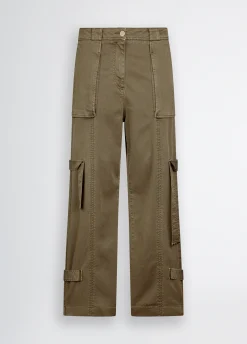 Pantaloni straight con tasche