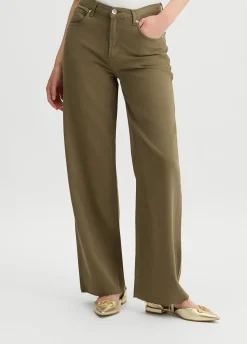 Pantaloni wide leg