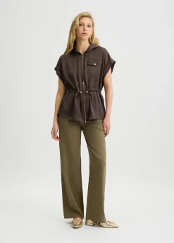 Pantaloni wide leg
