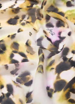 Pareo con stampa animalier