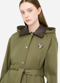 Parka con cappuccio