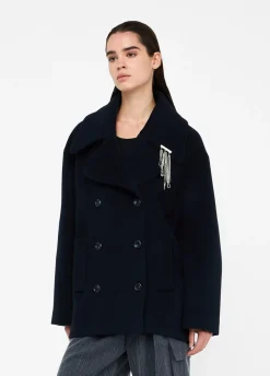 Peacoat Liu Jo Better in lana