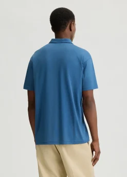 Polo in cotone con logo