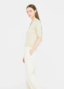 Polo in maglia lurex®