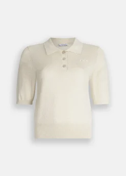 Polo in maglia lurex®