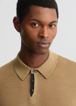 Polo in misto lana