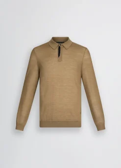 Polo in misto lana