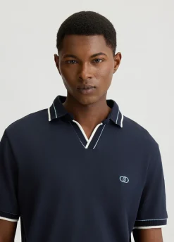 Polo in piquet di cotone