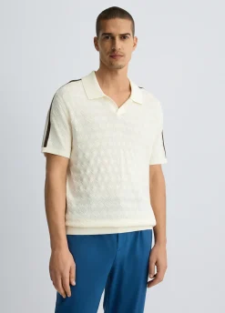 Polo jacquard