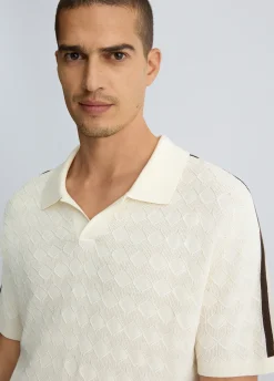 Polo jacquard