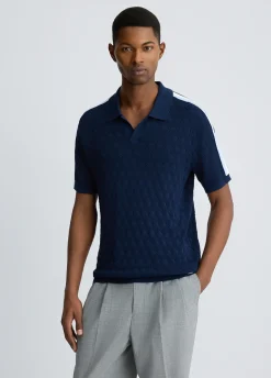 Polo jacquard