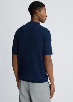 Polo jacquard