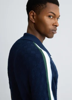 Polo jacquard