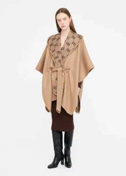 Poncho con cappuccio
