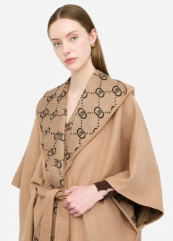 Poncho con cappuccio