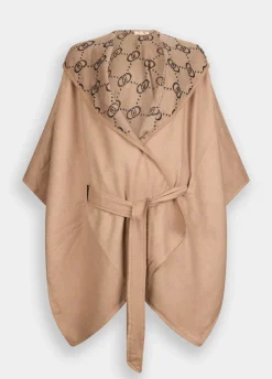 Poncho con cappuccio