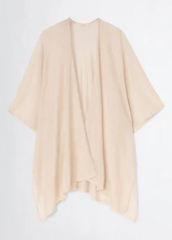 Poncho in maglia lurex®