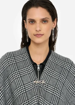 Poncho in principe di galles
