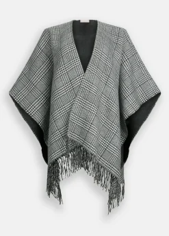 Poncho in principe di galles
