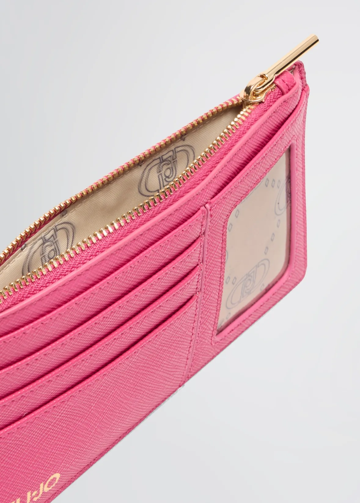 Porta carte con zip