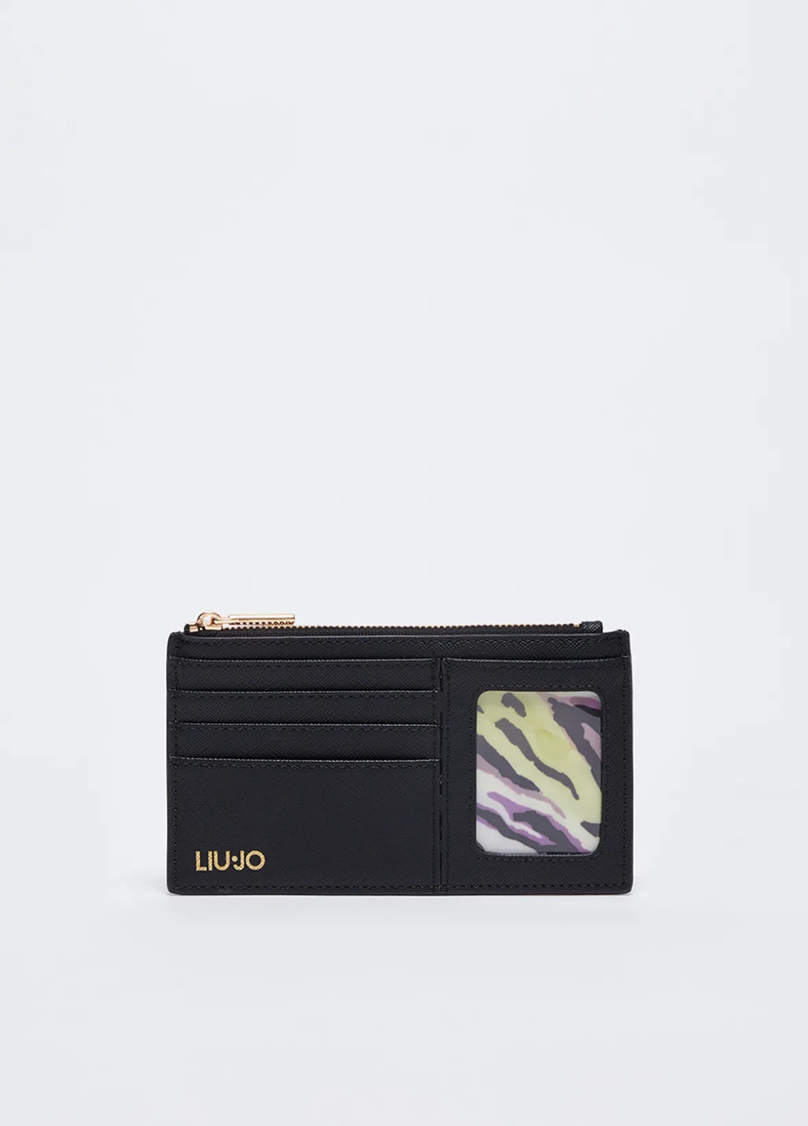 Porta carte con zip
