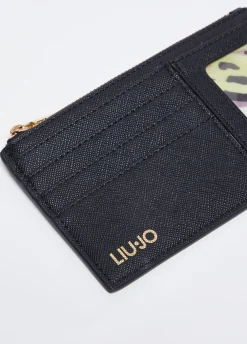 Porta carte con zip