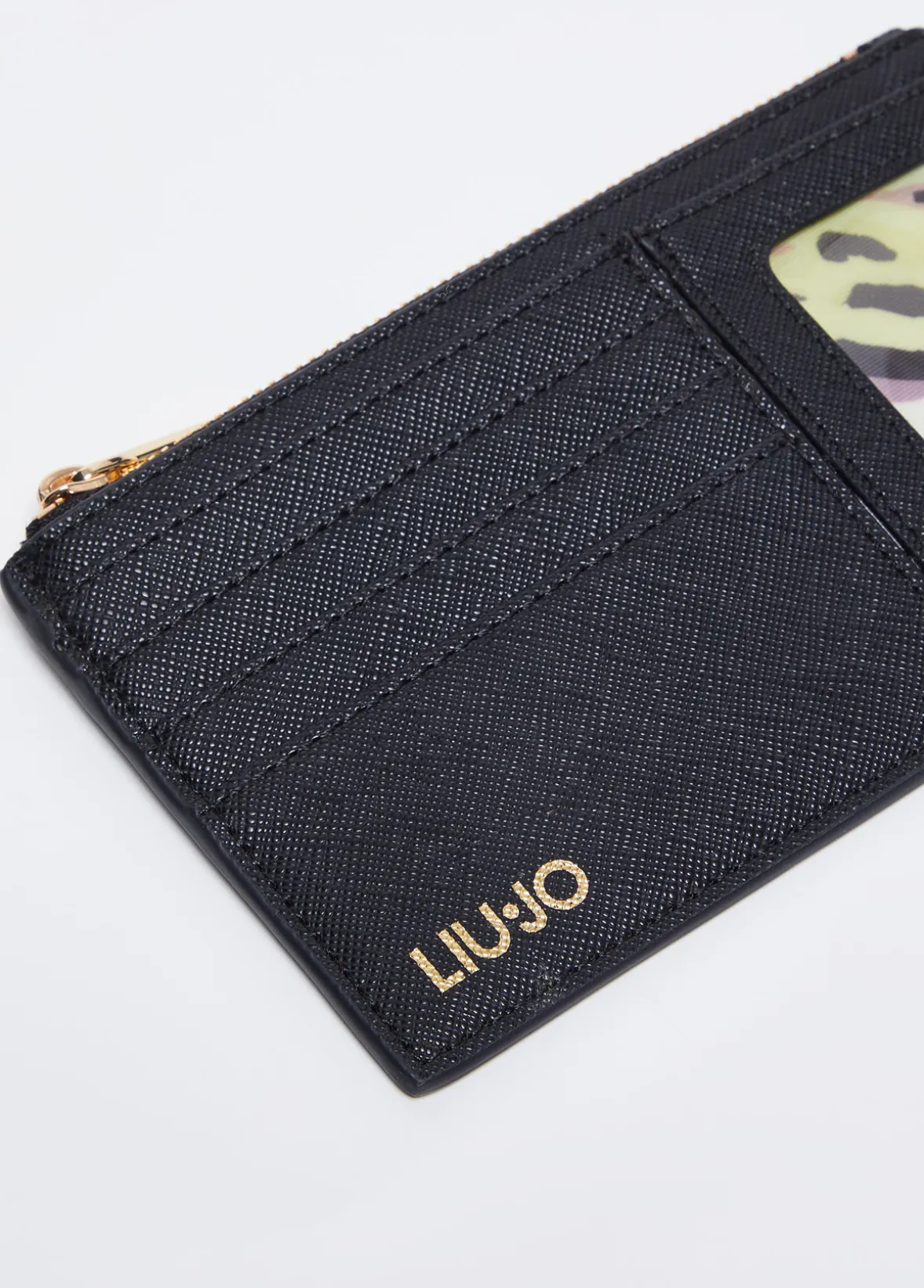 Porta carte con zip