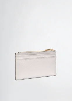 Porta carte con zip