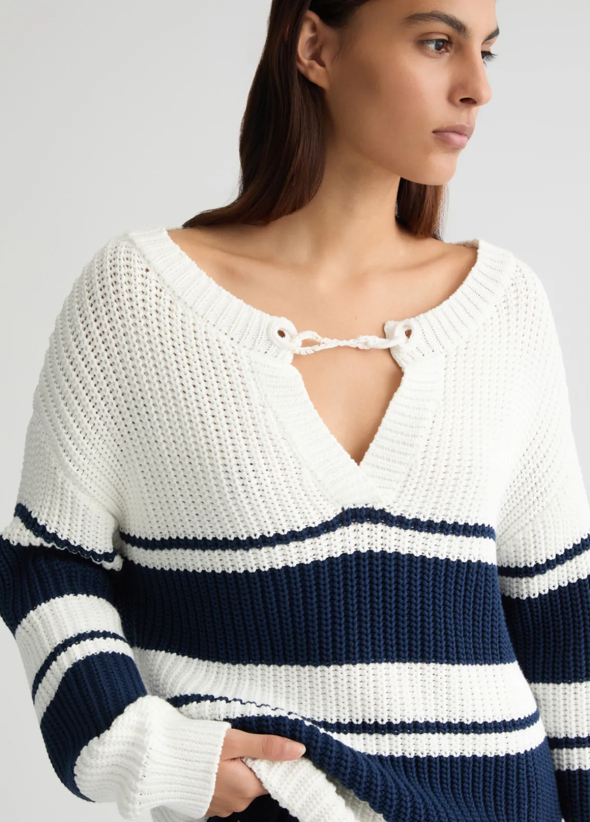 Pullover a righe