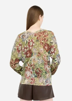 Pullover con scollo a V
