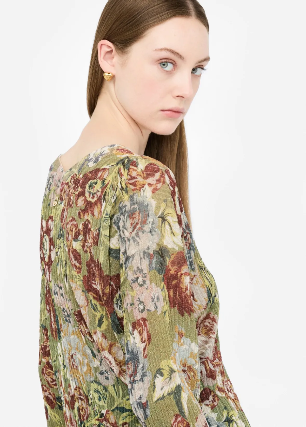 Pullover con scollo a V