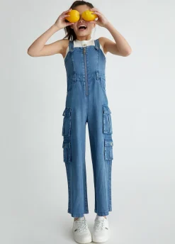 Salopette in denim
