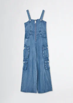 Salopette in denim
