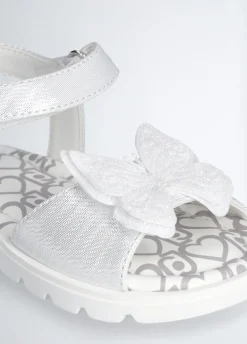 Sandali bimba con farfalla