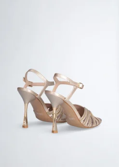 Sandali chain con tacco