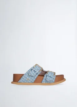 Sandali con fascette bold