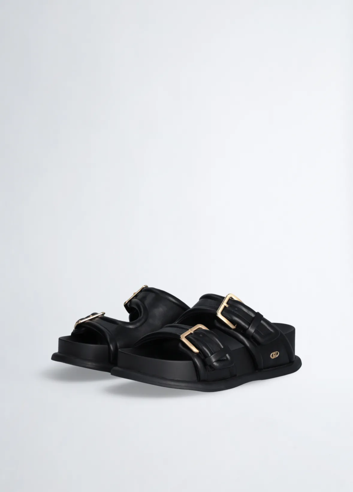 Sandali con fascette bold