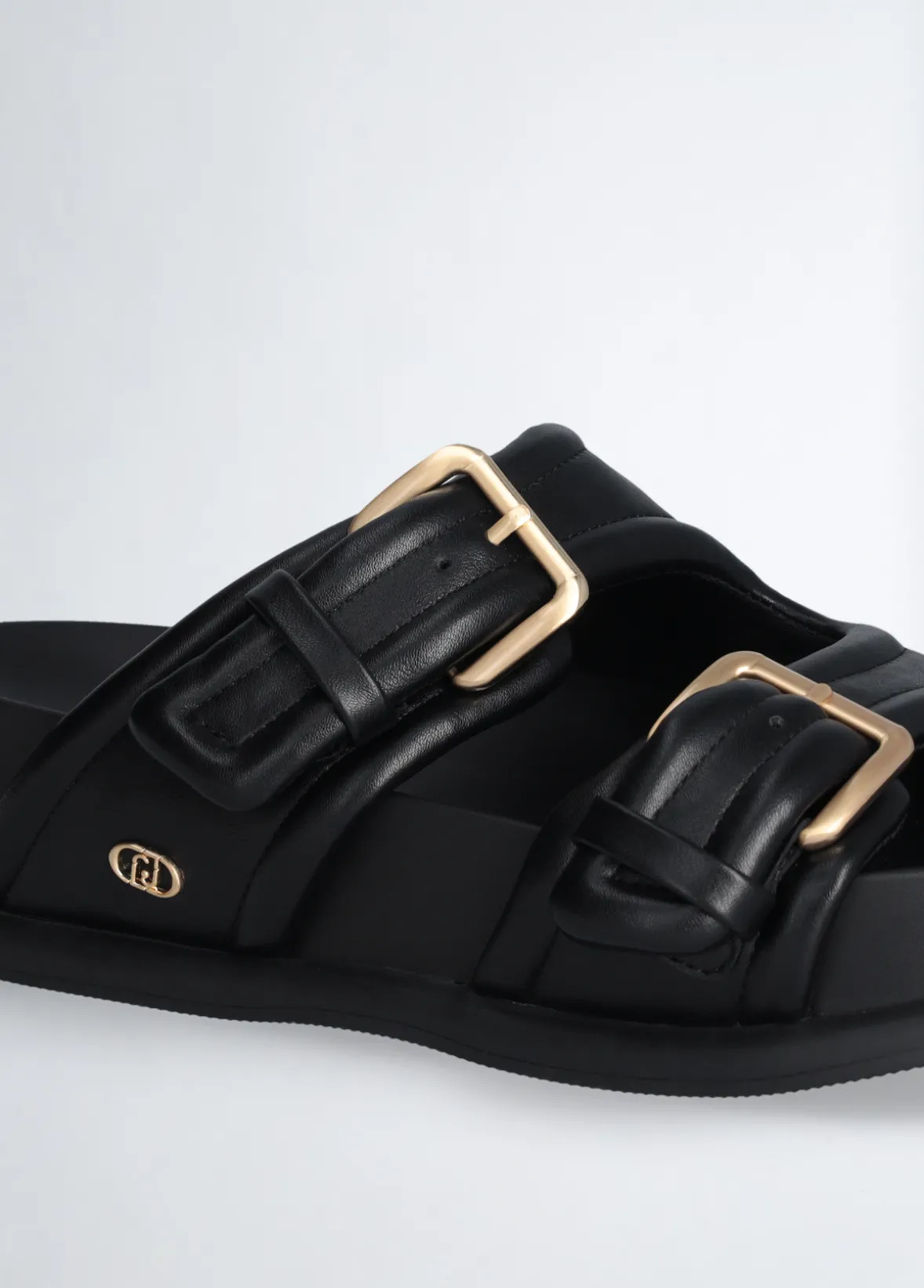 Sandali con fascette bold